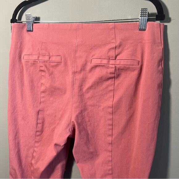 A New Day Office Mid-Rise Skinny Ankle Pants in Mauve Blossom Pink, Size 12 - Picture 8 of 12